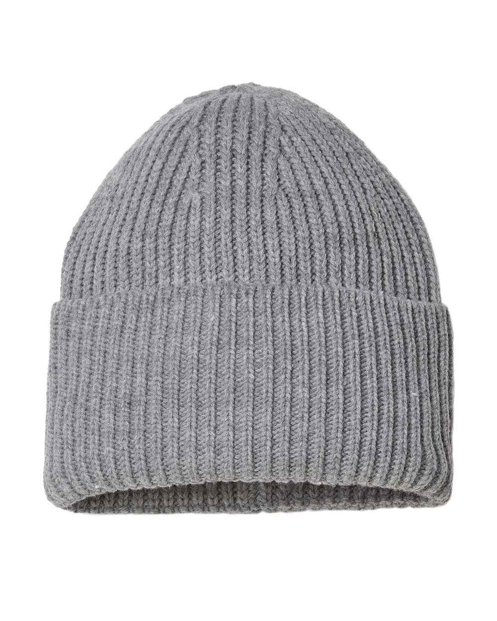Atlantis Headwear-OAK-Sustainable Chunky Rib Cuffed Beanie - Image 9