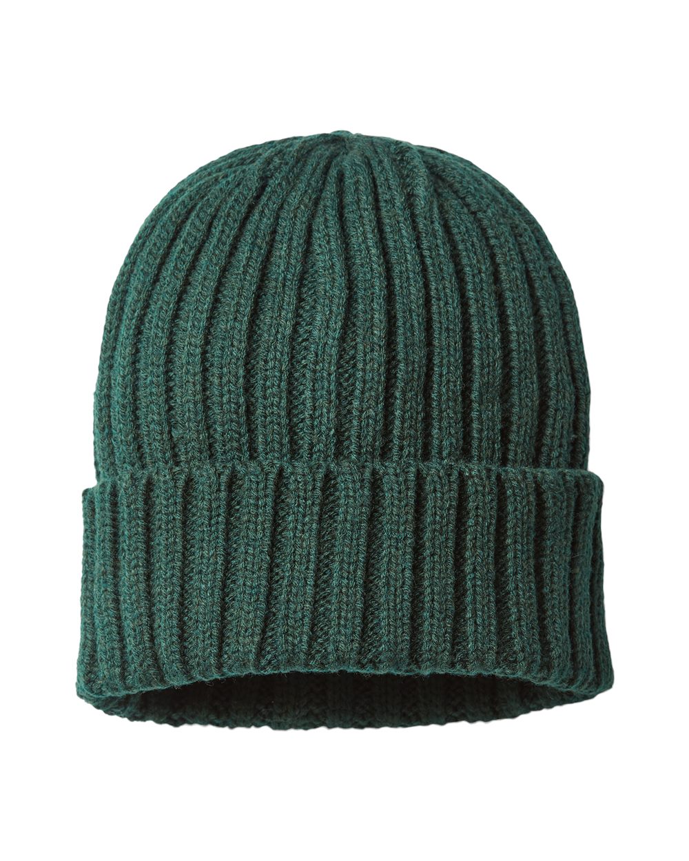 Atlantis Headwear-SHORE-Sustainable Cable Knit Cuffed Beanie - Image 3