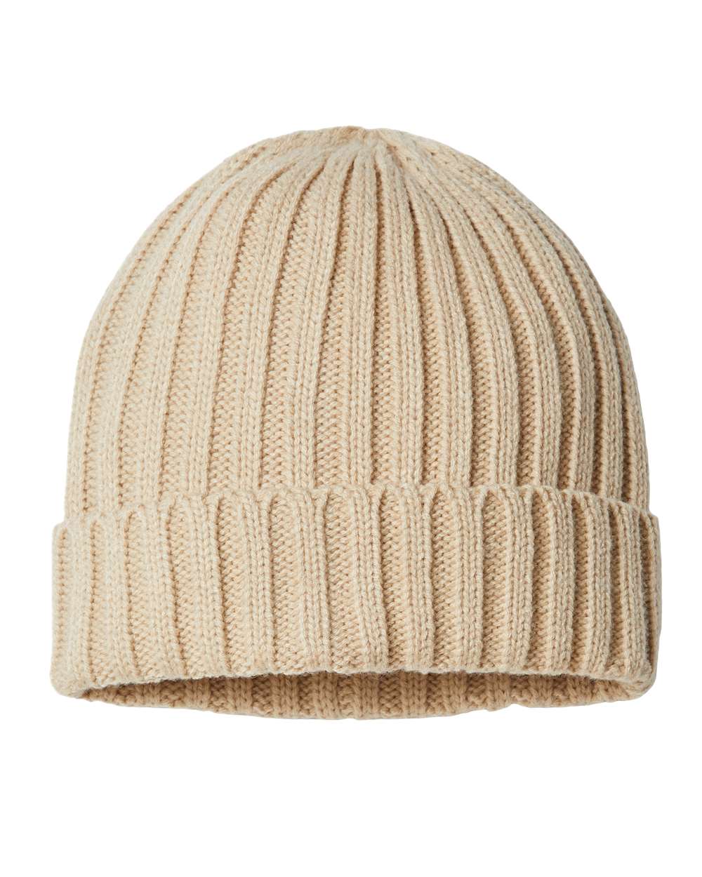 Atlantis Headwear-SHORE-Sustainable Cable Knit Cuffed Beanie - Image 8