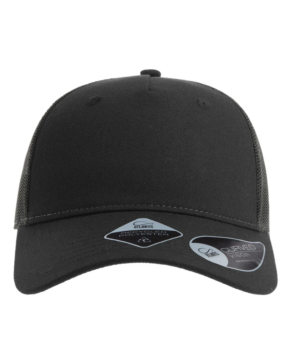 Atlantis Headwear-ZION-Sustainable Five-Panel Trucker Cap - Image 5
