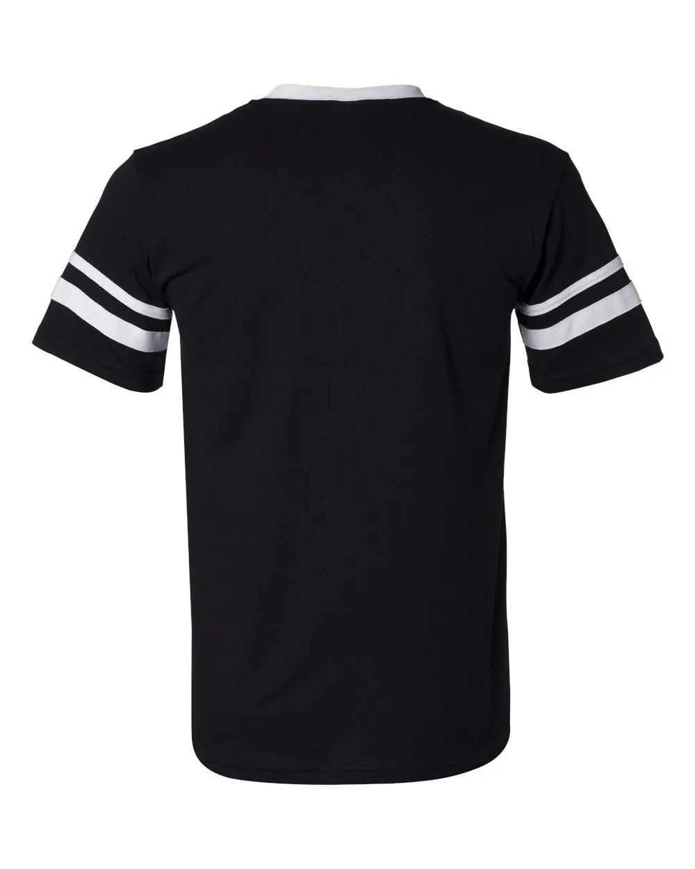 Augusta Sportswear-360-V-Neck Jersey with Striped Sleeves - Image 3