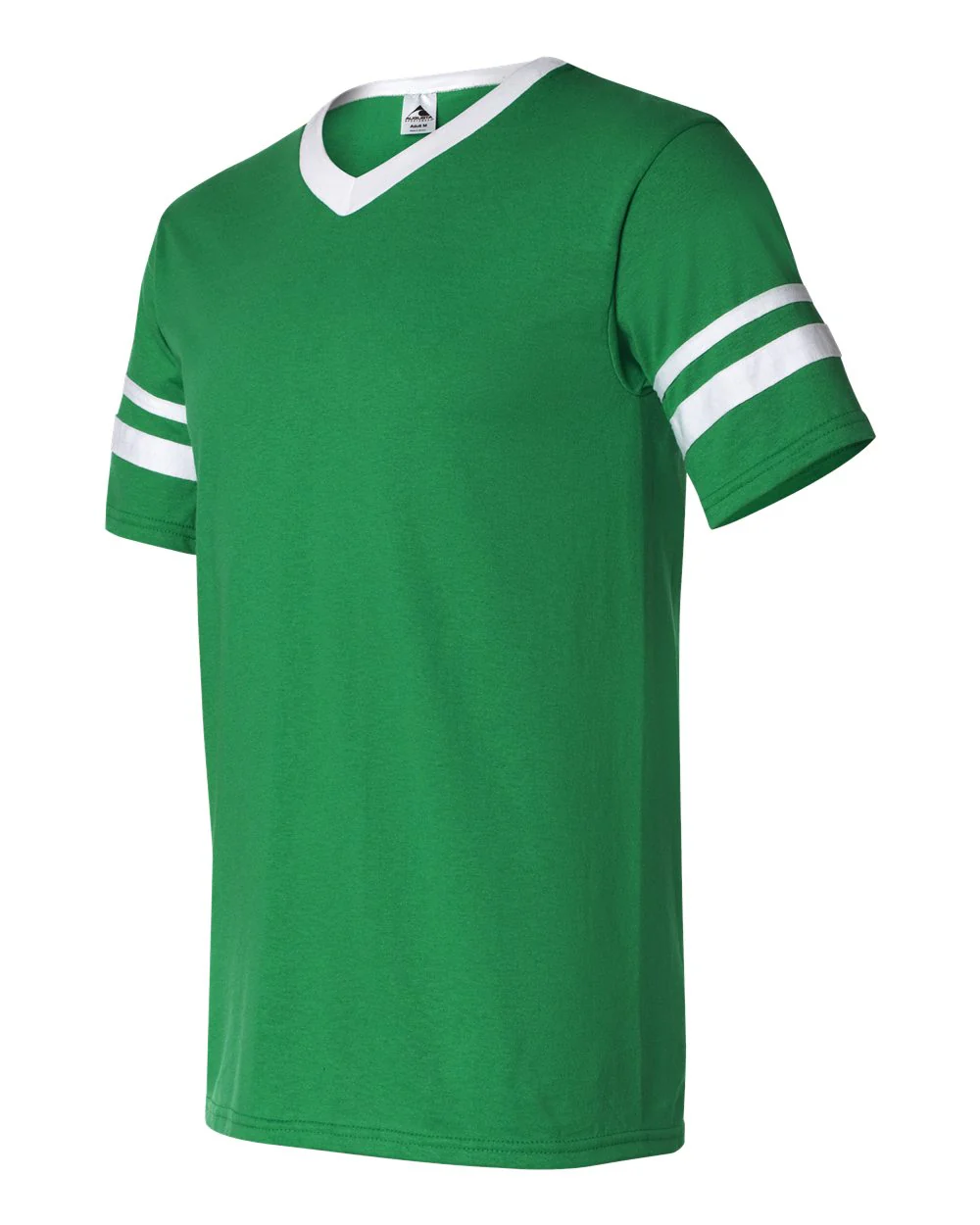 Augusta Sportswear-360-V-Neck Jersey with Striped Sleeves - Image 6