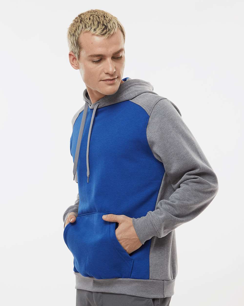 Augusta Sportswear-6865-Eco Revive™ Three-Season Triblend Fleece Hooded Sweatshirt - Image 18
