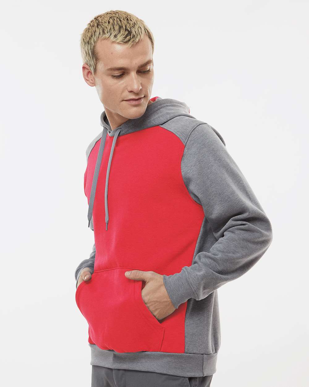 Augusta Sportswear-6865-Eco Revive™ Three-Season Triblend Fleece Hooded Sweatshirt - Image 24
