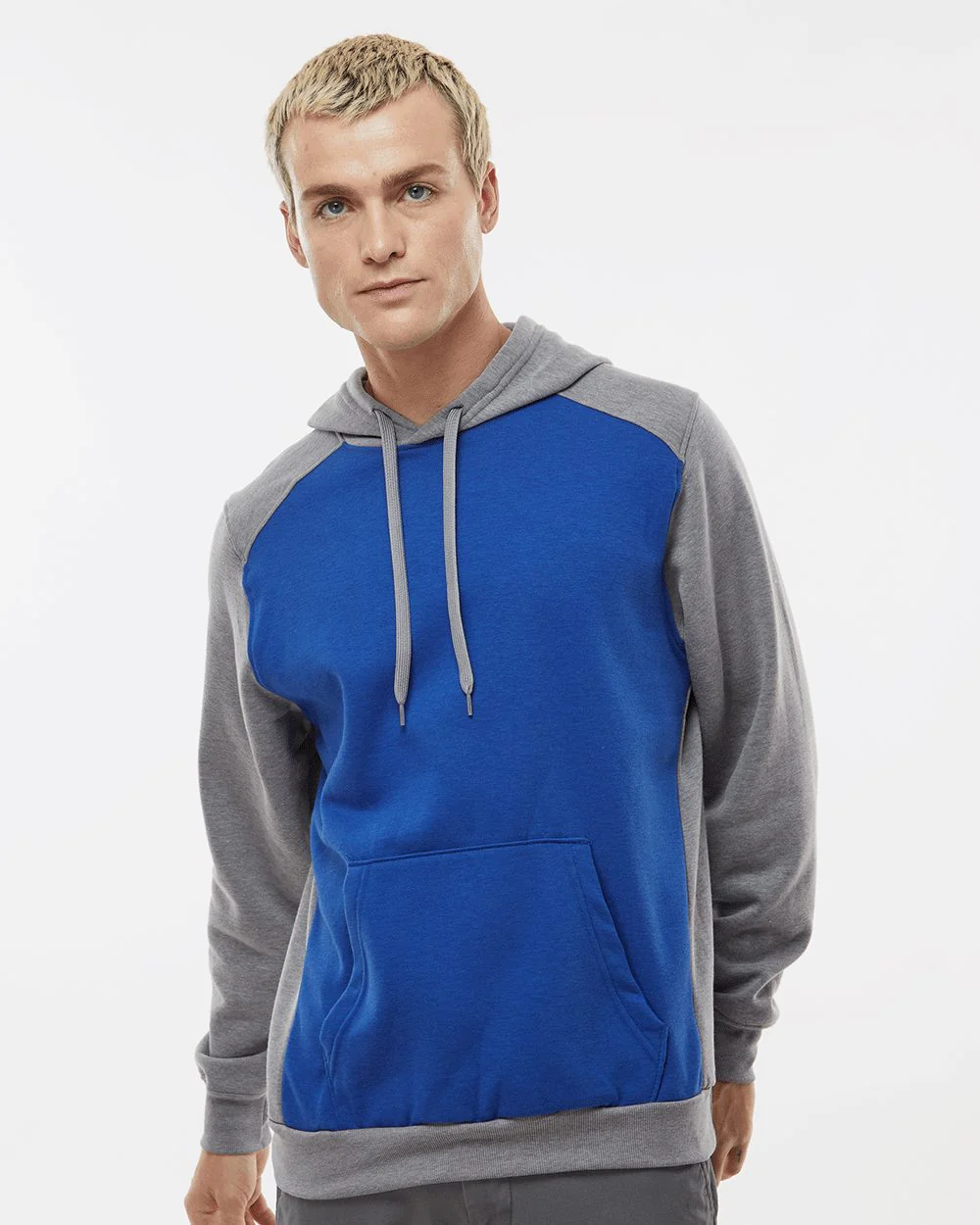 Augusta Sportswear-6865-Eco Revive™ Three-Season Triblend Fleece Hooded Sweatshirt - Image 7