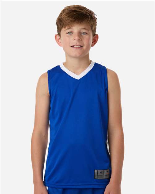 Augusta Sportswear-6887-Youth Match-Up Basketball Jersey - Image 13