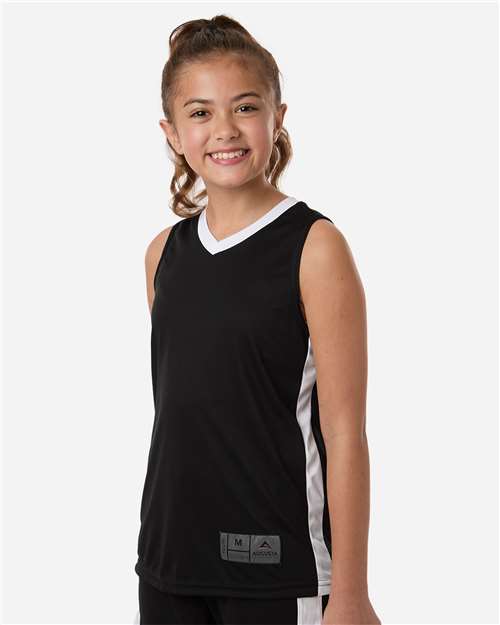 Augusta Sportswear-6887-Youth Match-Up Basketball Jersey - Image 8