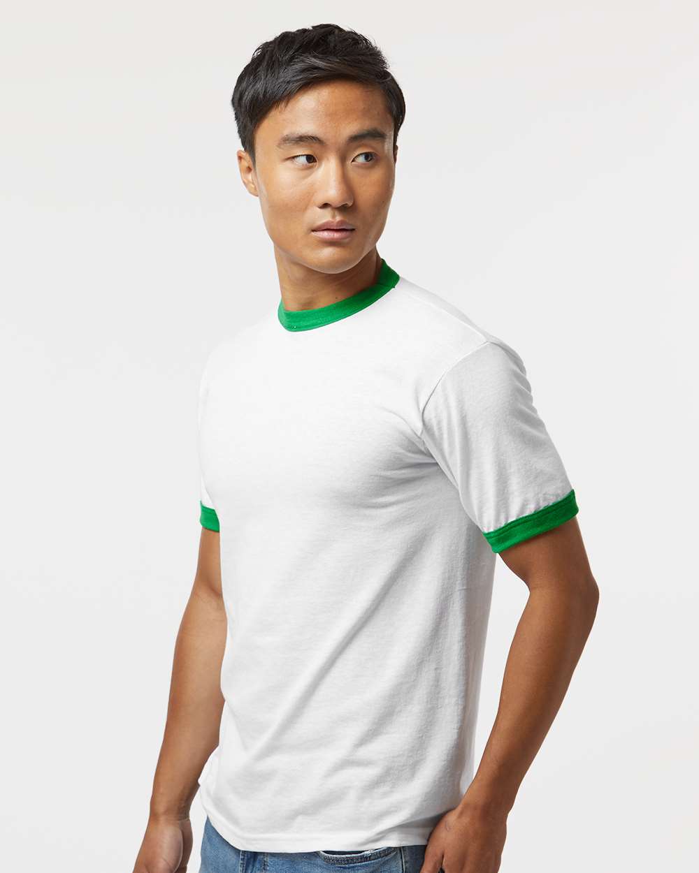 Augusta Sportswear-710-50/50 Ringer T-Shirt - Image 58
