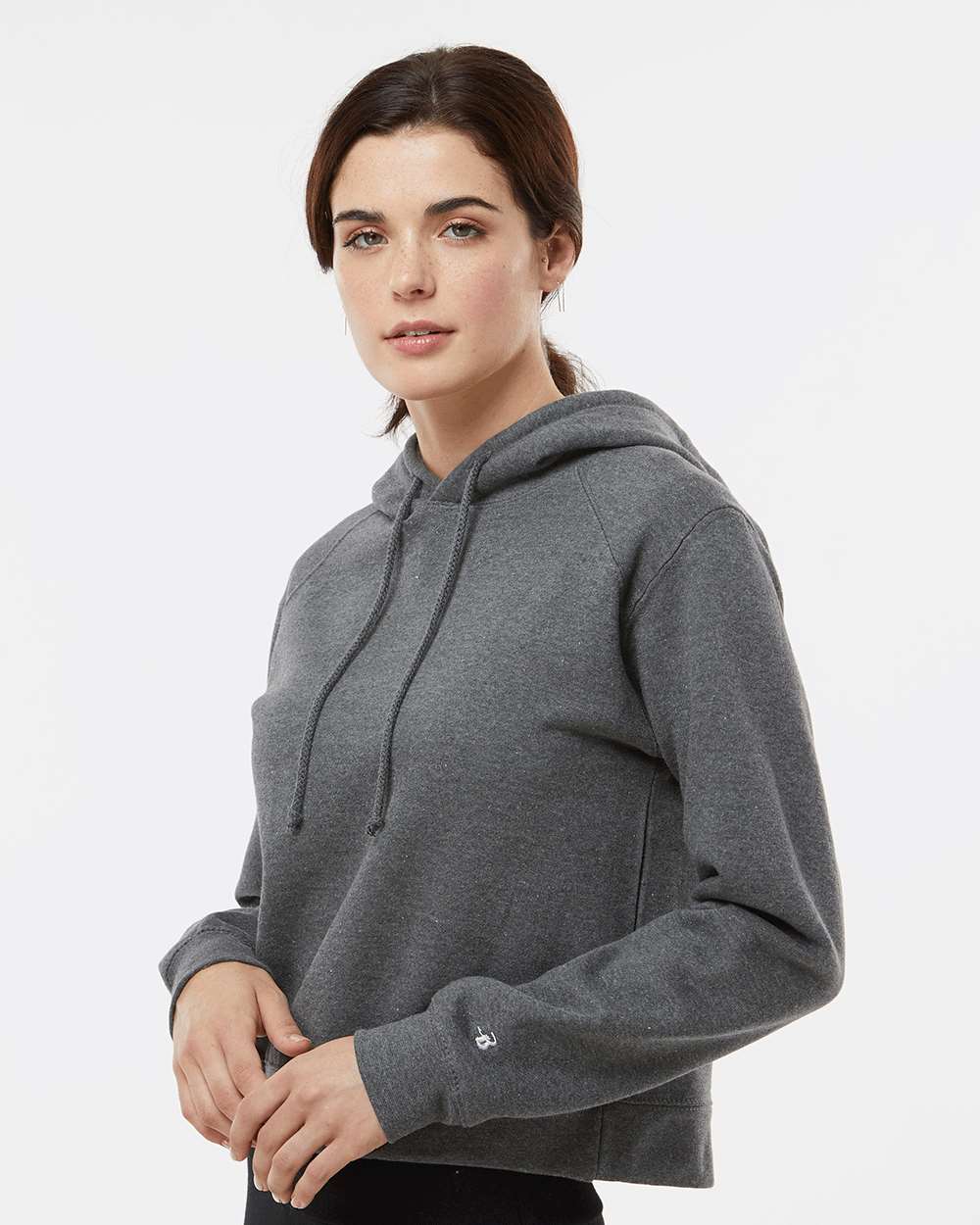 Badger-1261-Women's Crop Hooded Sweatshirt - Image 12