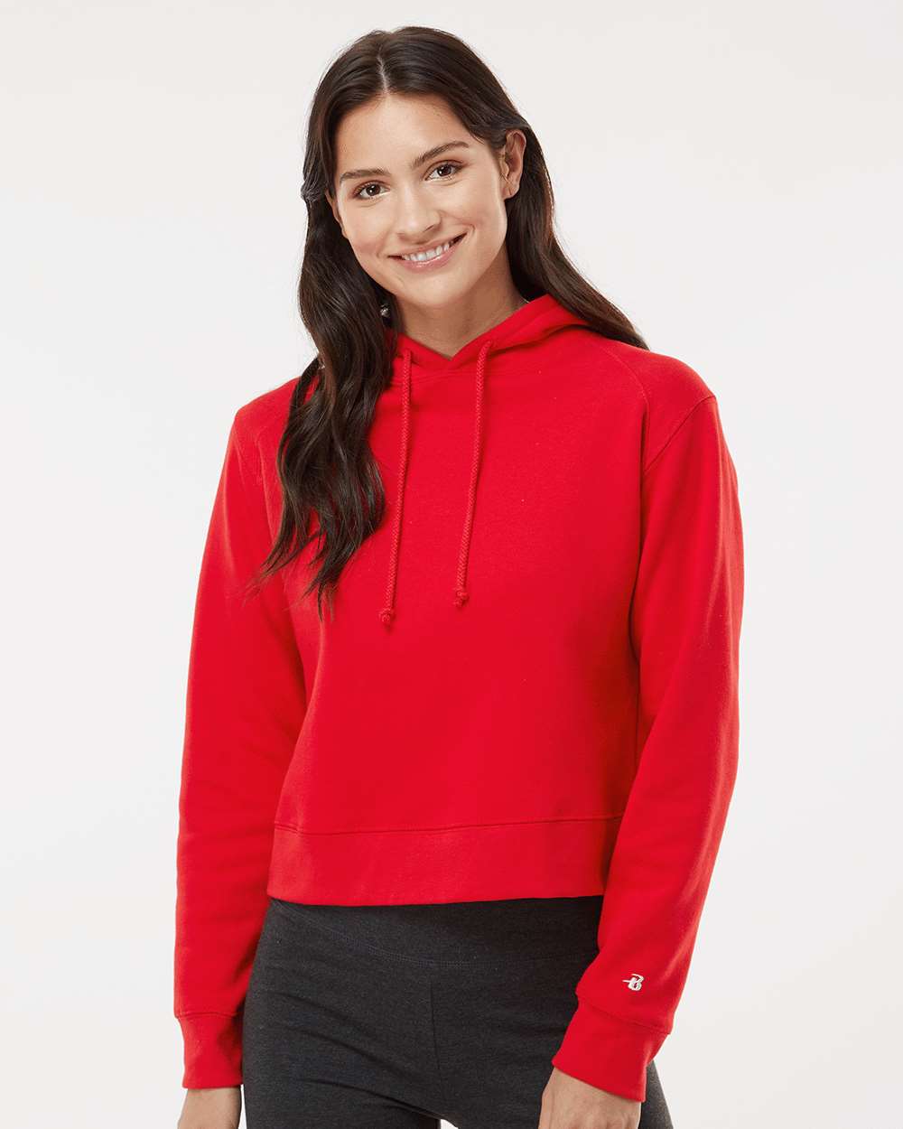Badger-1261-Women's Crop Hooded Sweatshirt - Image 29