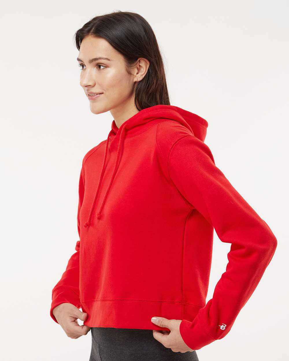 Badger-1261-Women's Crop Hooded Sweatshirt - Image 30