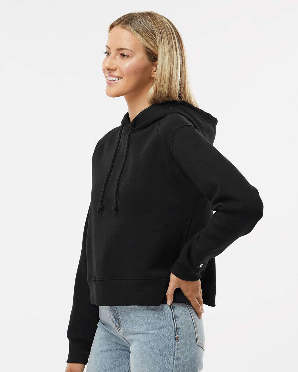 Badger-1261-Women's Crop Hooded Sweatshirt - Image 5