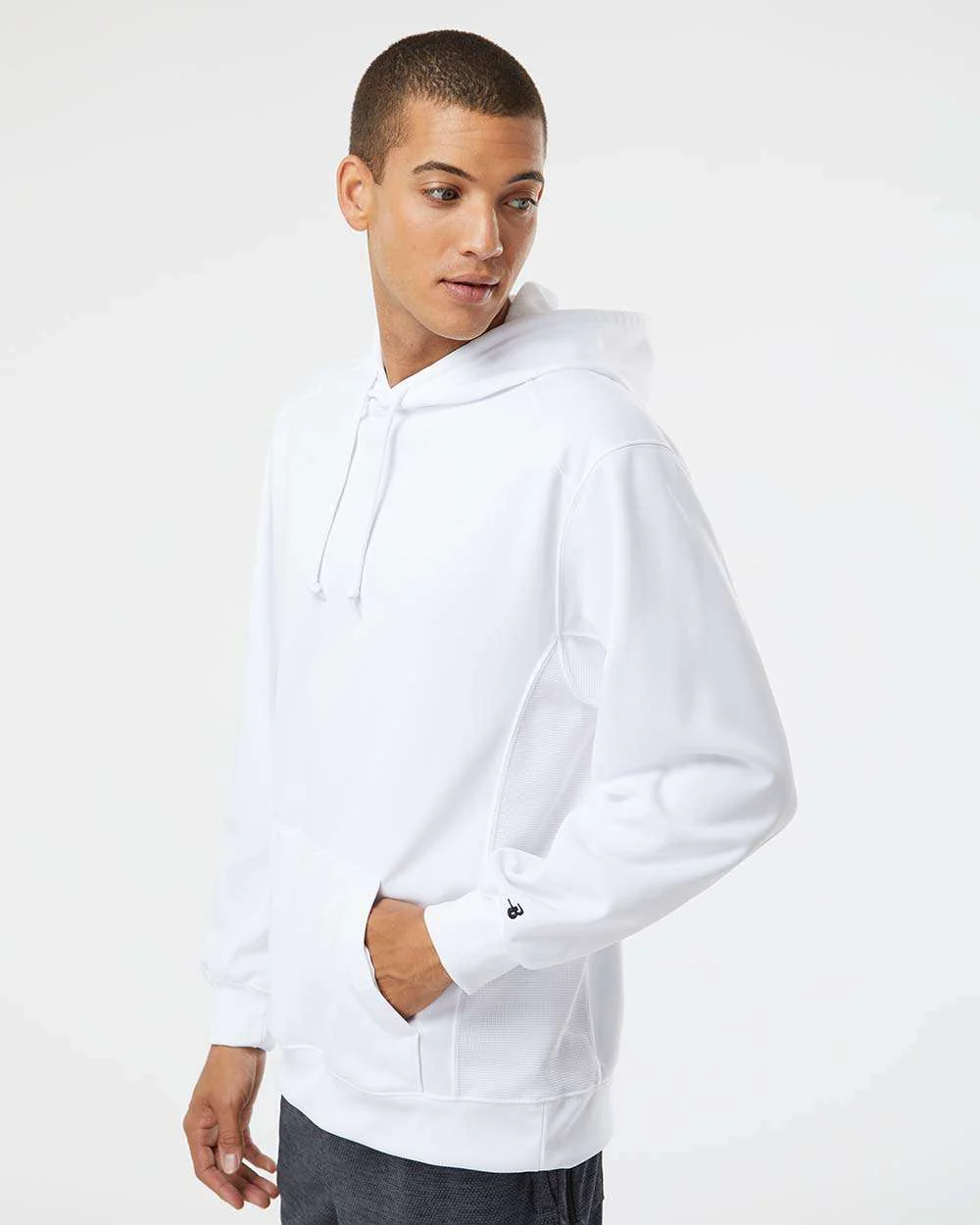 Badger-1454-Performance Fleece Hooded Sweatshirt - Image 36