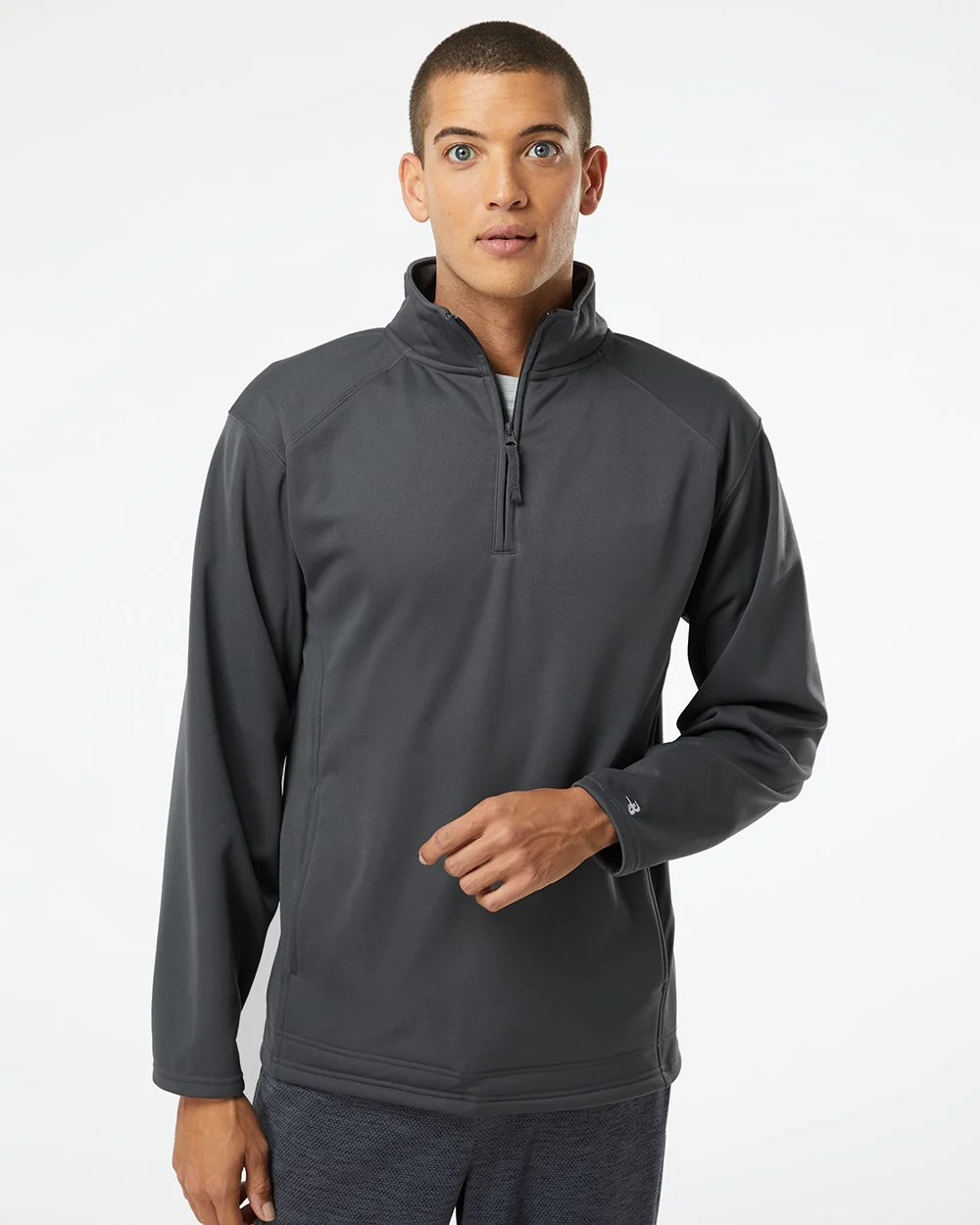 Badger-1480-Performance Fleece Quarter-Zip Pullover - Image 4