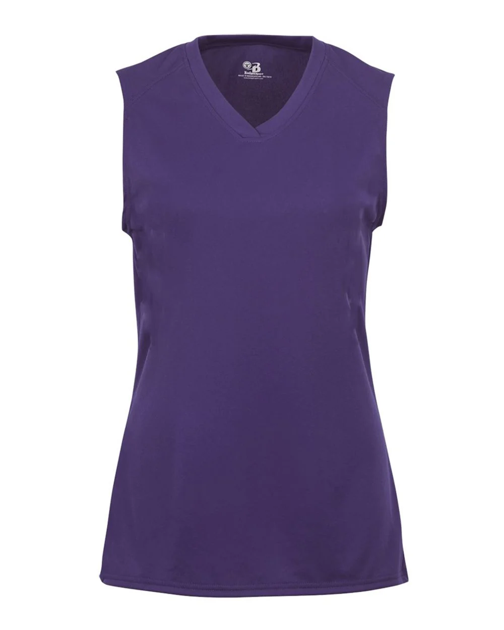 Badger-2163-Girls' B-Core Sleeveless T-Shirt - Image 2