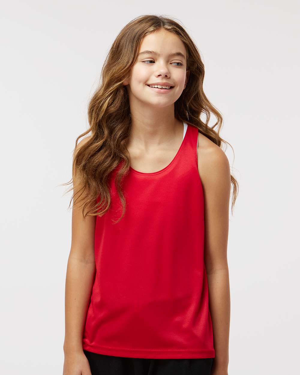 Badger-2166-Girls’ B-Core Racerback Tank Top - Image 11