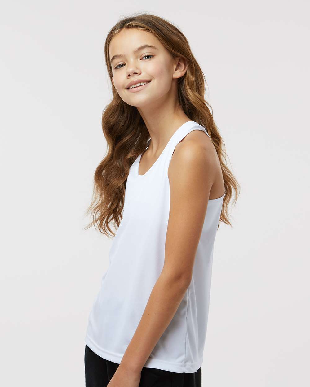 Badger-2166-Girls’ B-Core Racerback Tank Top - Image 18