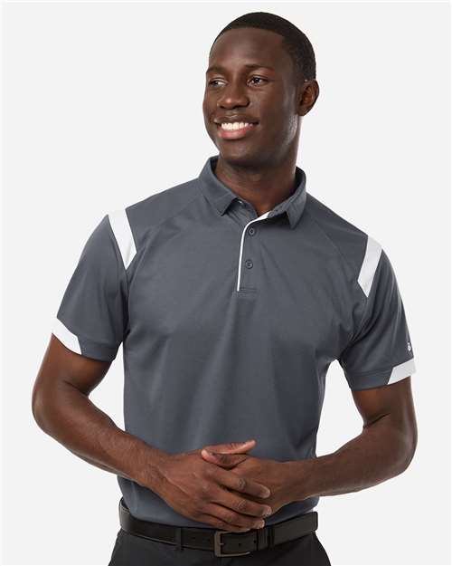 Badger-3350-Men's On the Rise Polo - Image 11