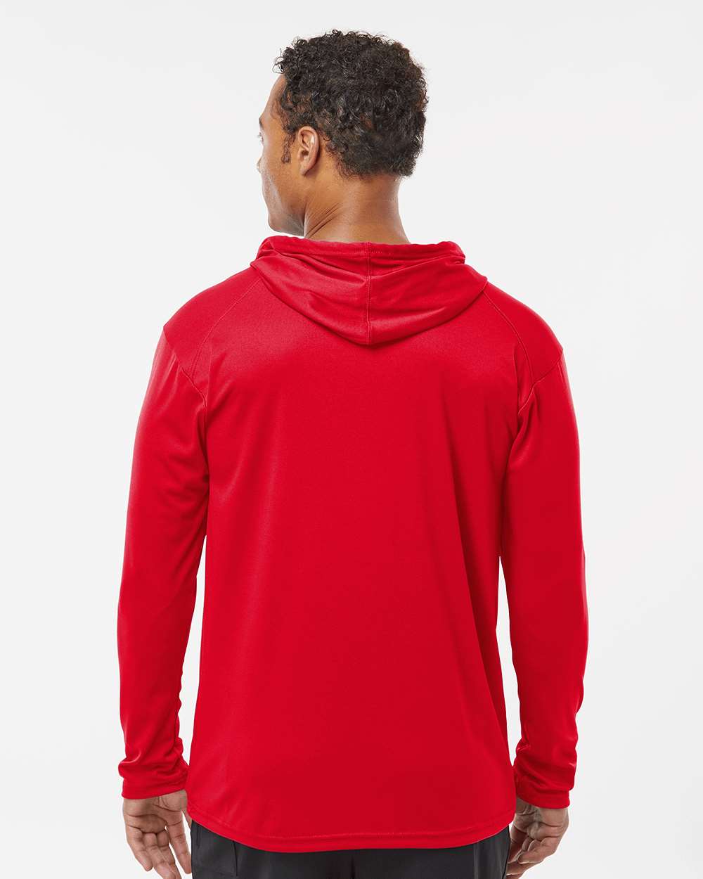 Badger-4105-B-Core Hooded Long Sleeve T-Shirt - Image 18