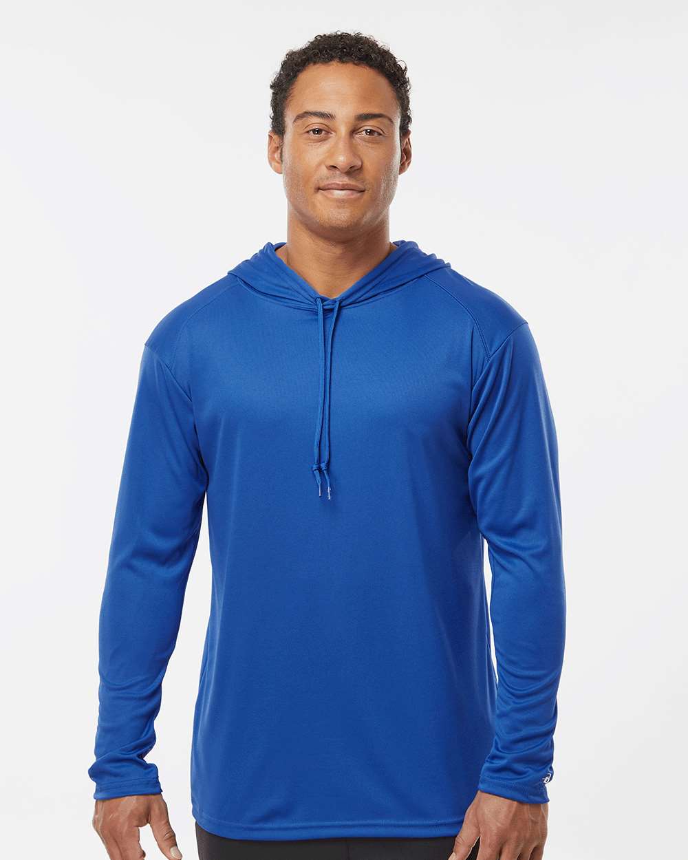 Badger-4105-B-Core Hooded Long Sleeve T-Shirt - Image 22