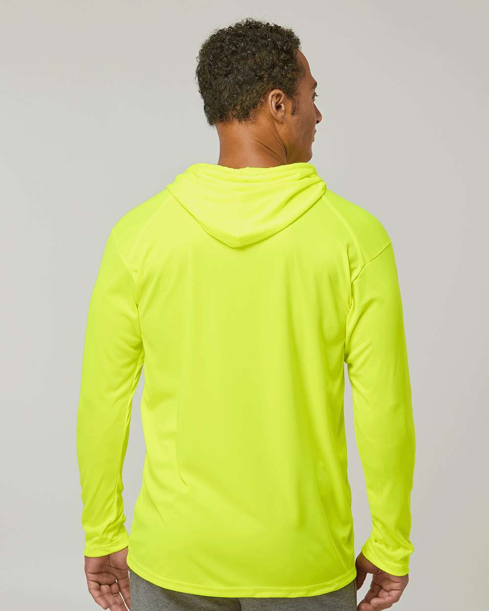 Badger-4105-B-Core Hooded Long Sleeve T-Shirt - Image 30