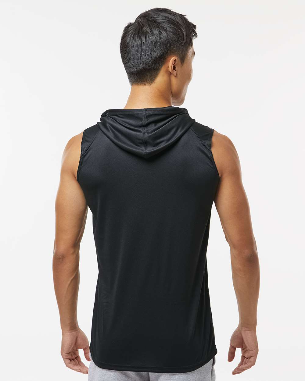 Badger-4108-B-Core Sleeveless Hooded T-Shirt - Image 6