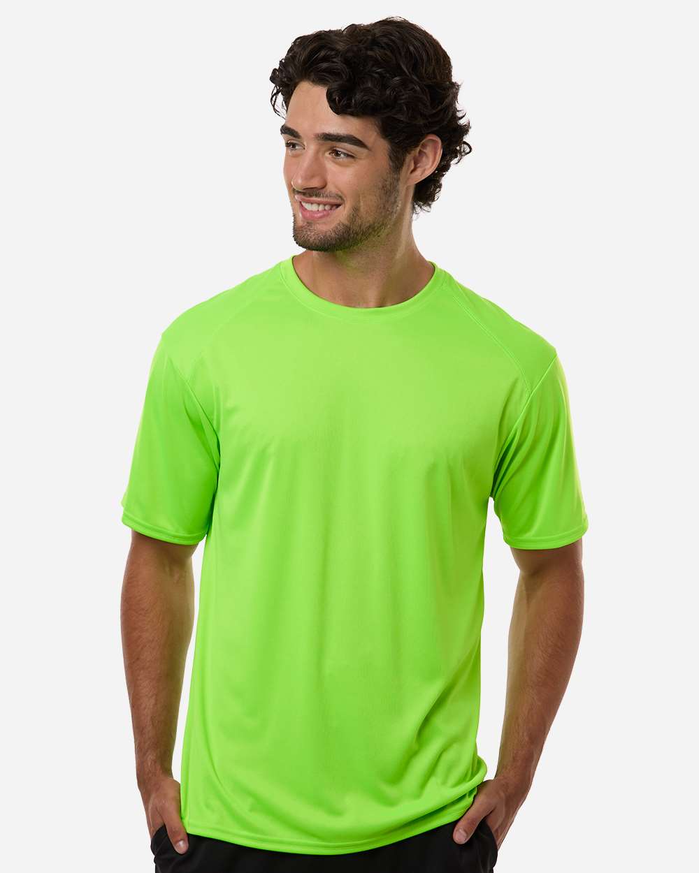 Badger-4120-B-Core Sport Shoulders T-Shirt - Image 76