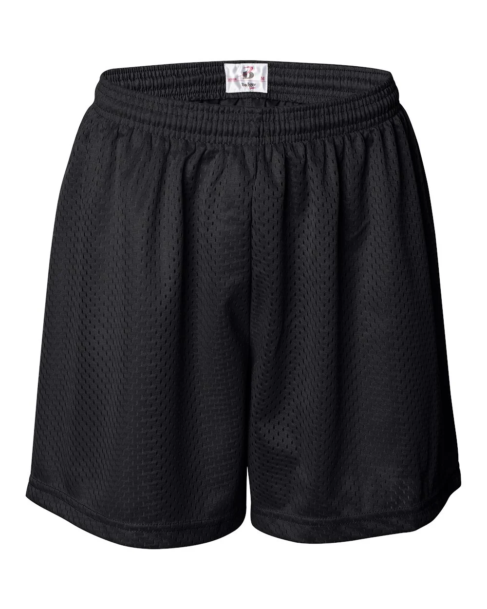 Badger-7216-Women's Pro Mesh 5" Shorts with Solid Liner - Image 4