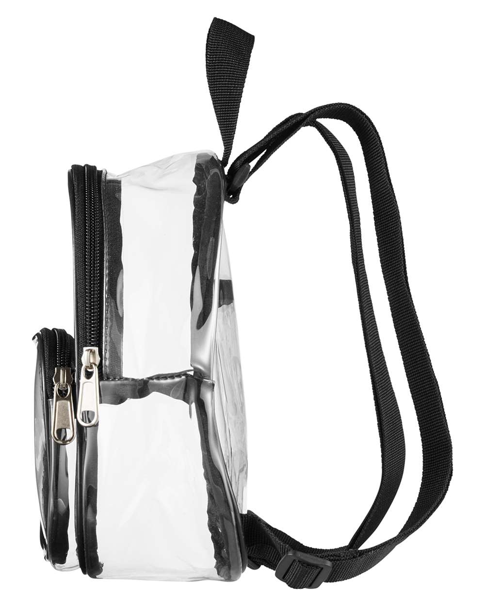 BAGedge-BE268-Clear PVC Mini Backpack - Image 3