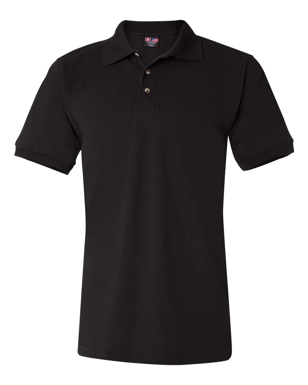 Bayside-1000-USA-Made Polo - Image 2