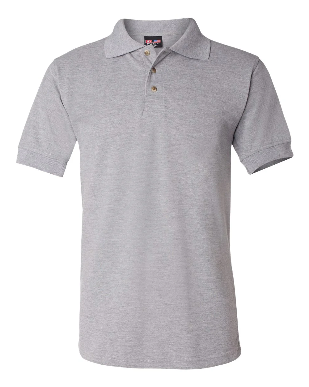 Bayside-1000-USA-Made Polo - Image 5