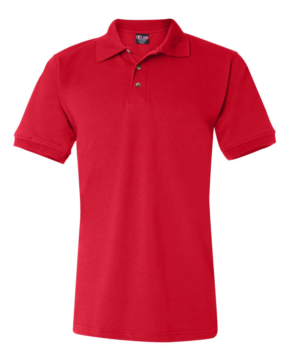 Bayside-1000-USA-Made Polo - Image 8