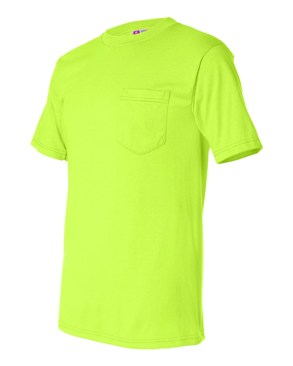 Bayside-1725-USA-Made 50/50 Pocket T-Shirt - Image 3