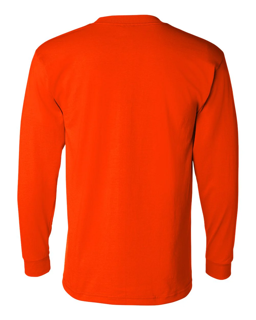 Bayside-1730-USA-Made 50/50 Long Sleeve Pocket T-Shirt - Image 6