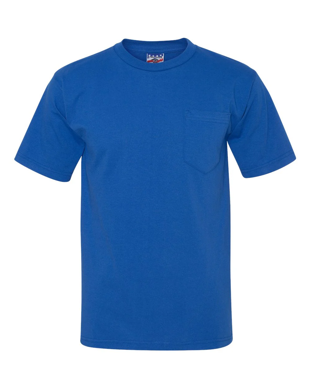 Bayside-3015-Union-Made Pocket T-Shirt - Image 17