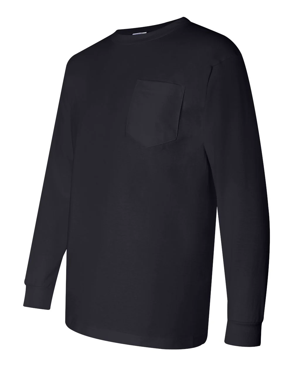 Bayside-3055-Union-Made Long Sleeve Pocket T-Shirt - Image 13
