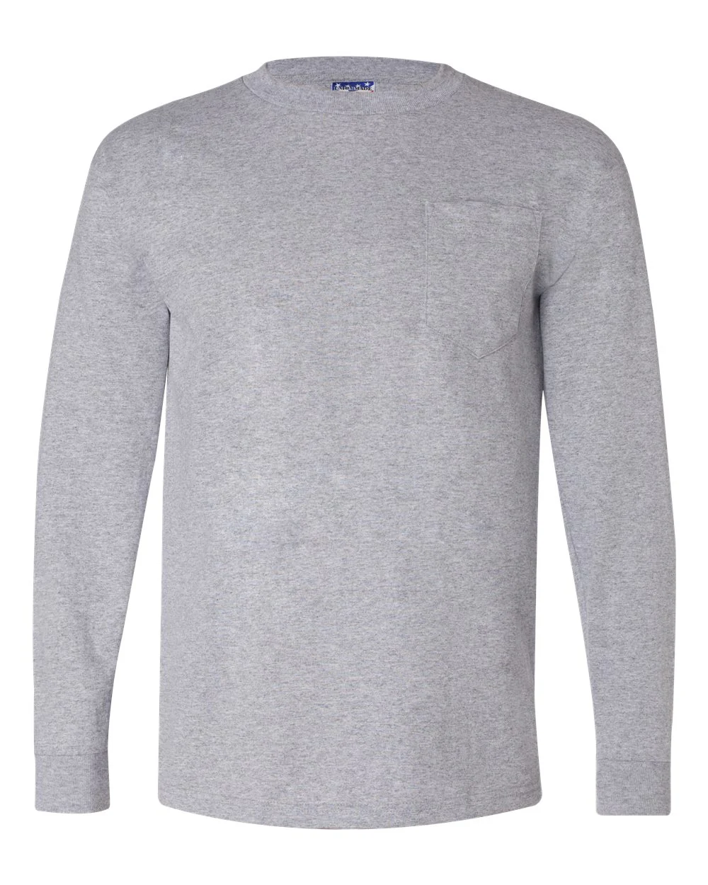 Bayside-3055-Union-Made Long Sleeve Pocket T-Shirt - Image 5