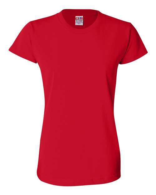 Bayside-3325-Women's USA-Made T-Shirt - Image 3