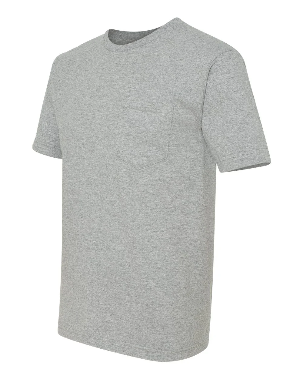 Bayside-5070-USA-Made Midweight Pocket T-Shirt - Image 10