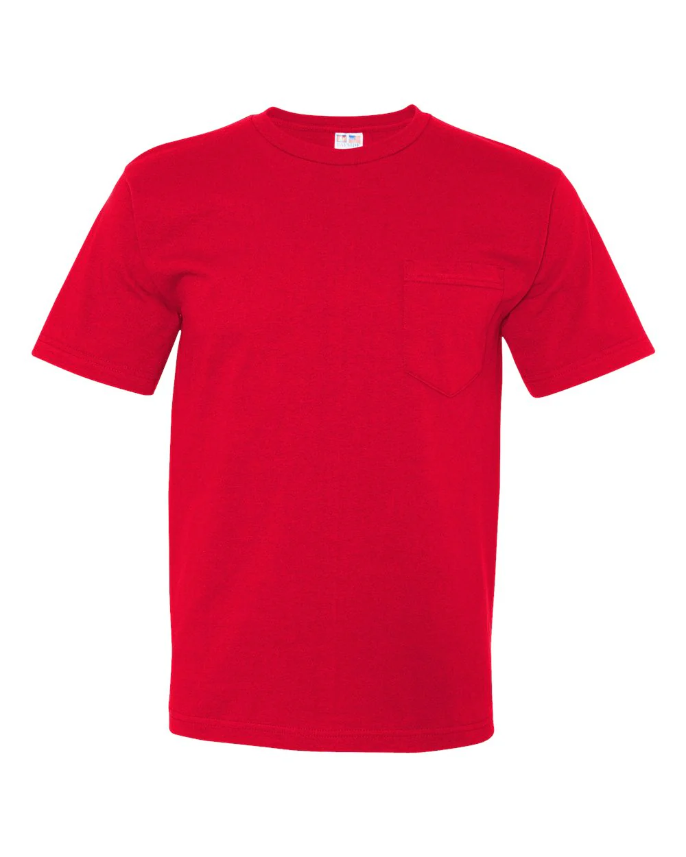Bayside-5070-USA-Made Midweight Pocket T-Shirt - Image 17
