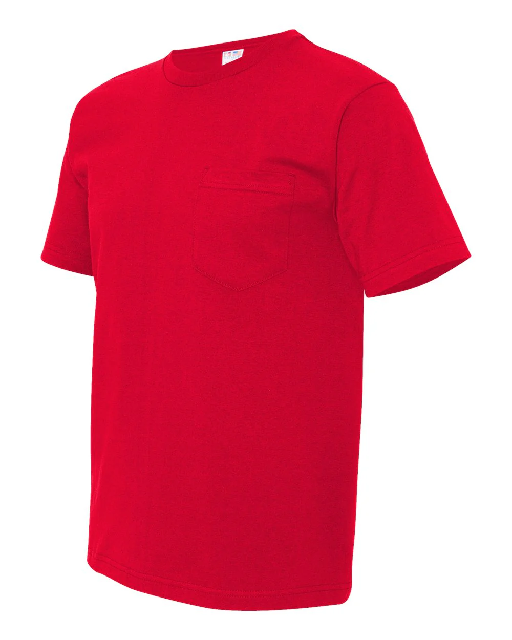 Bayside-5070-USA-Made Midweight Pocket T-Shirt - Image 19