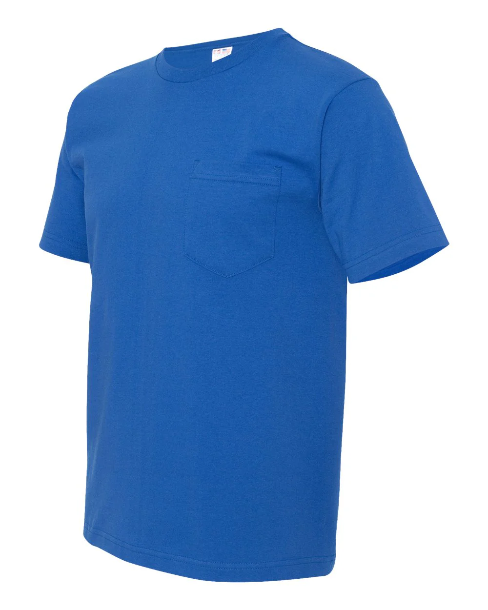 Bayside-5070-USA-Made Midweight Pocket T-Shirt - Image 22