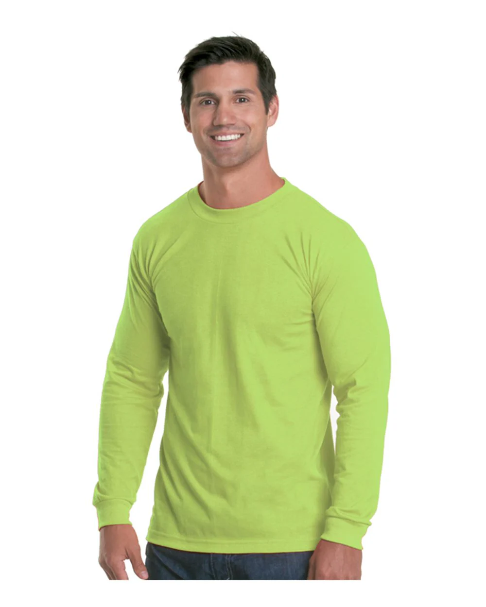 Bayside-5360-USA-Made Performance Long Sleeve T-Shirt - Image 3