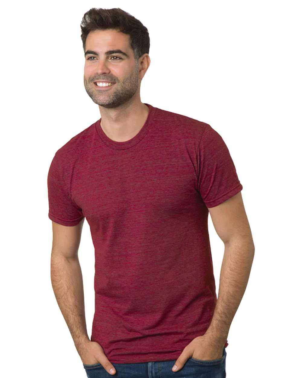 Bayside-5710-USA-Made Triblend T-Shirt - Image 11