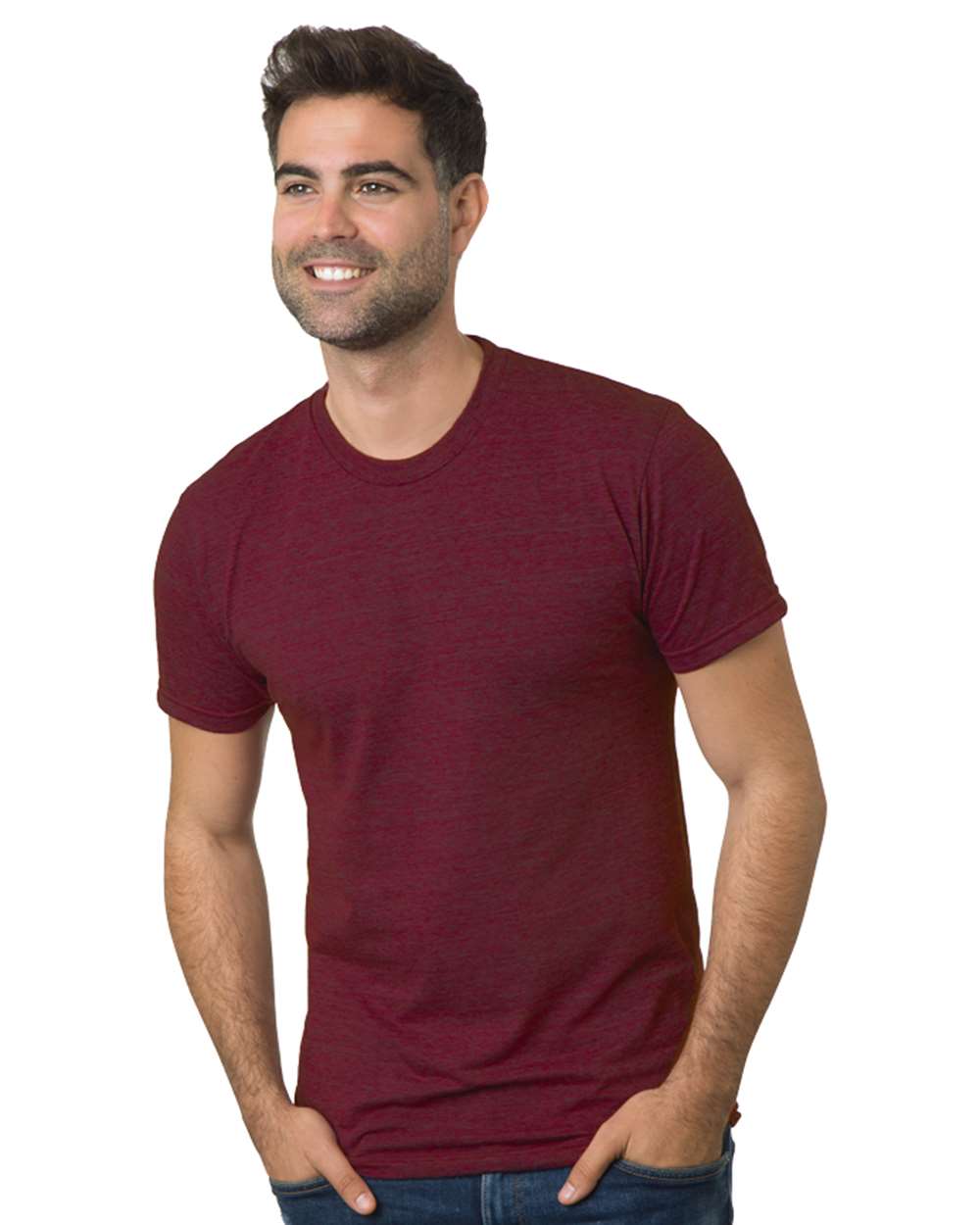 Bayside-5710-USA-Made Triblend T-Shirt - Image 15