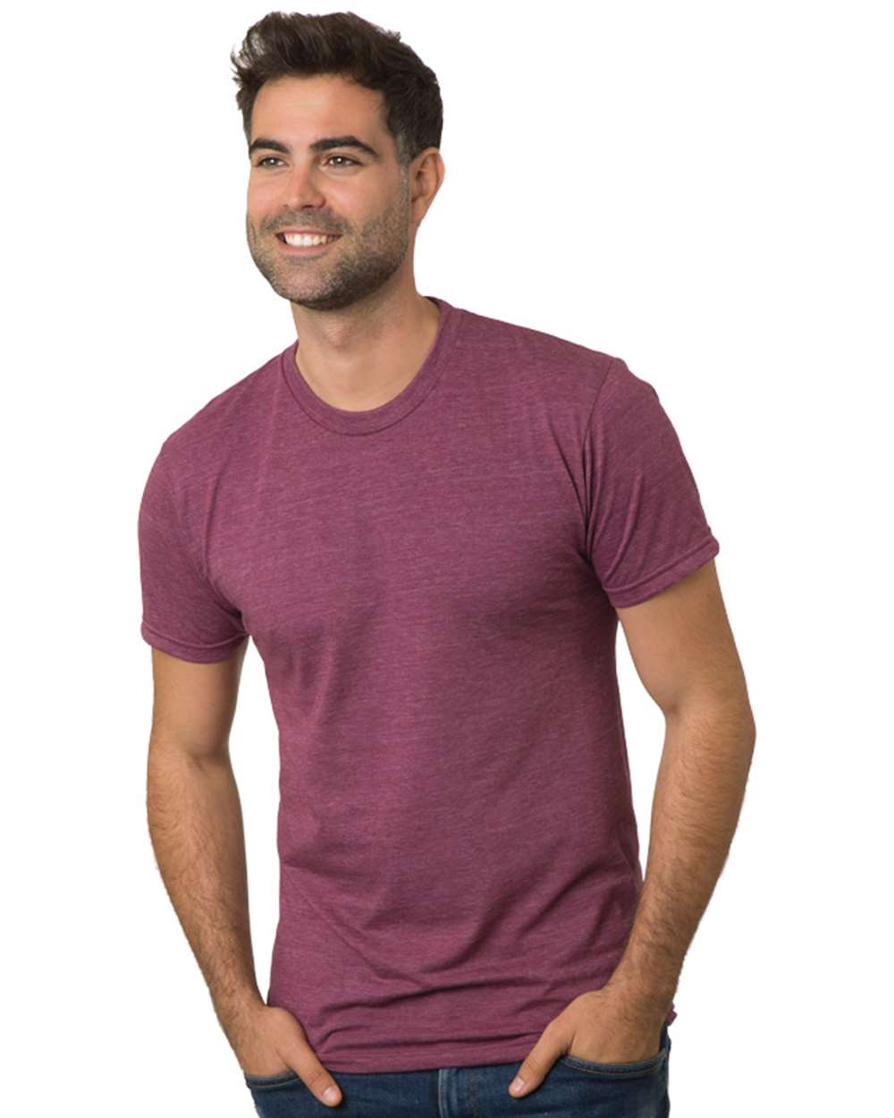 Bayside-5710-USA-Made Triblend T-Shirt - Image 18