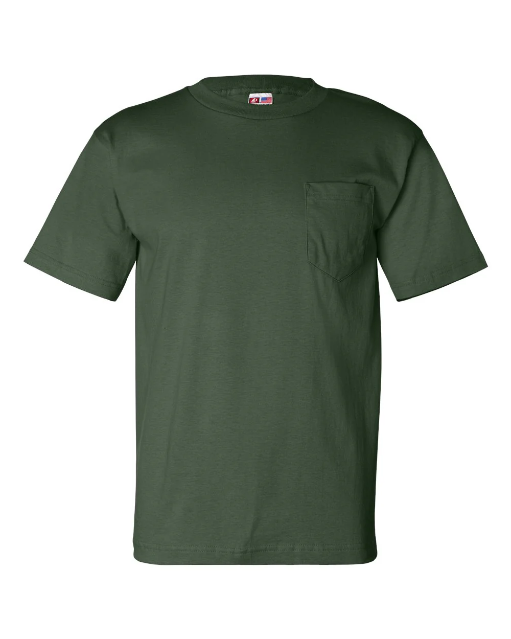 Bayside-7100-USA-Made Pocket T-Shirt - Image 17