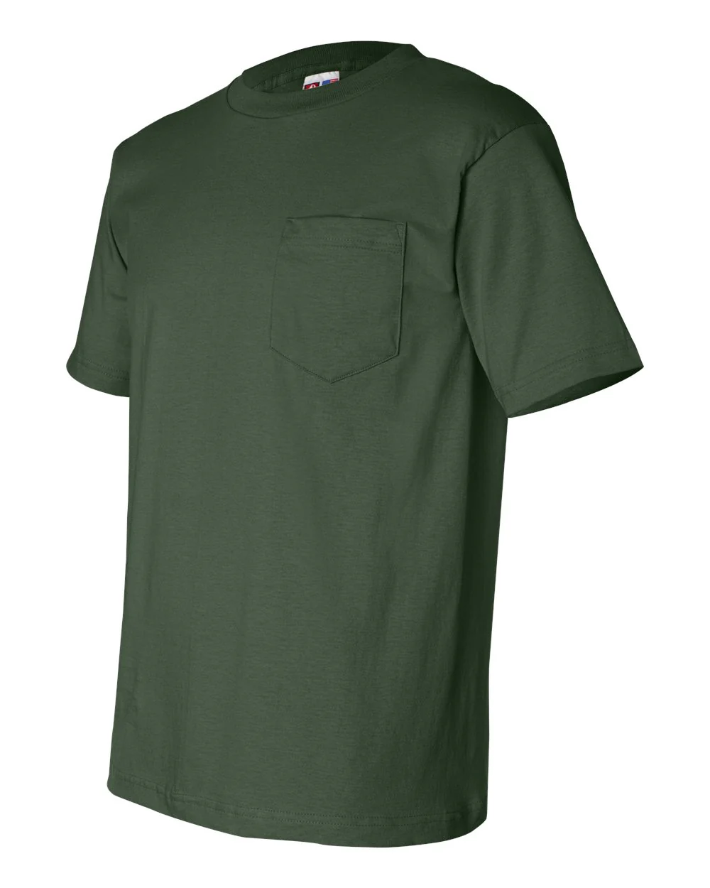 Bayside-7100-USA-Made Pocket T-Shirt - Image 19