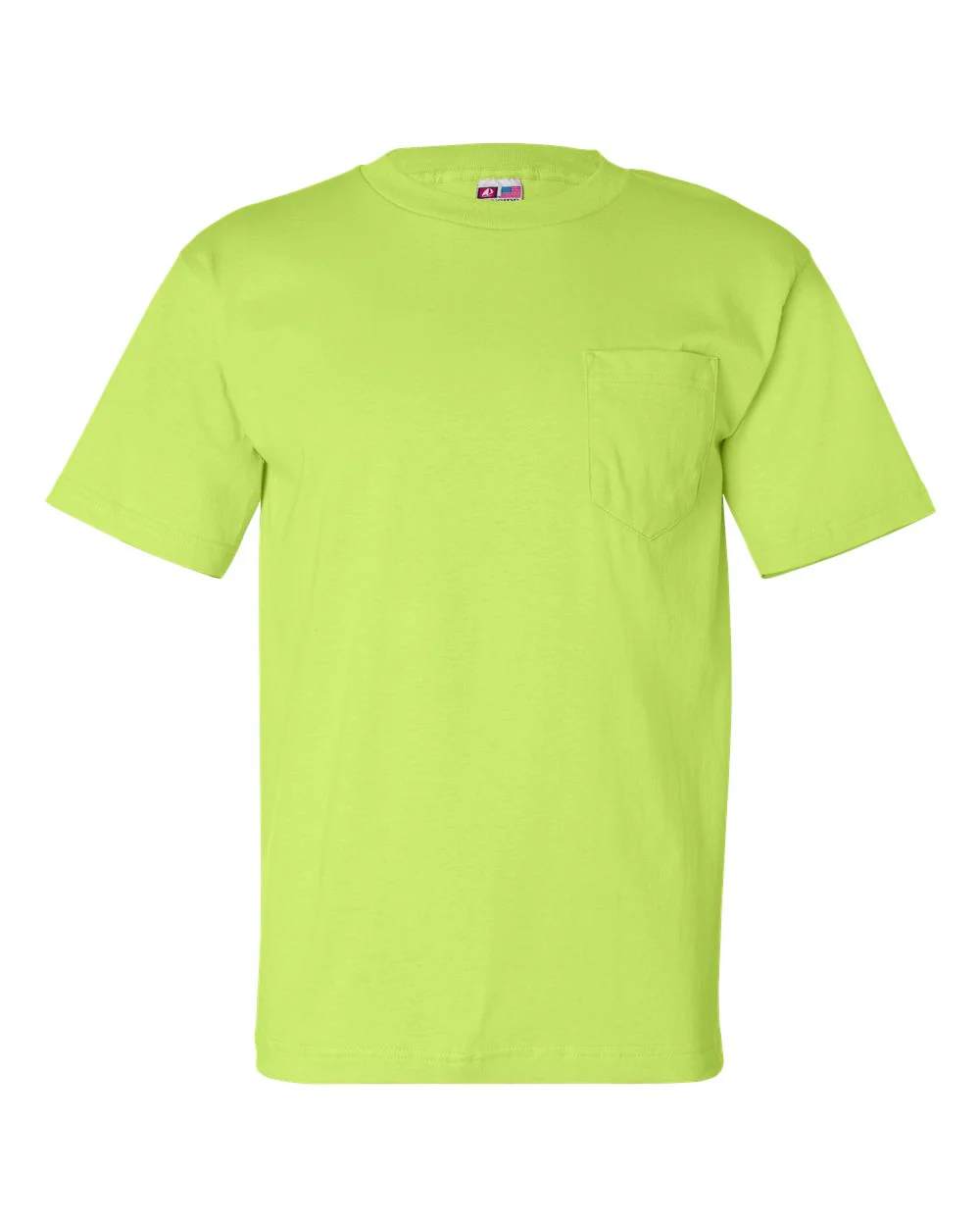 Bayside-7100-USA-Made Pocket T-Shirt - Image 20