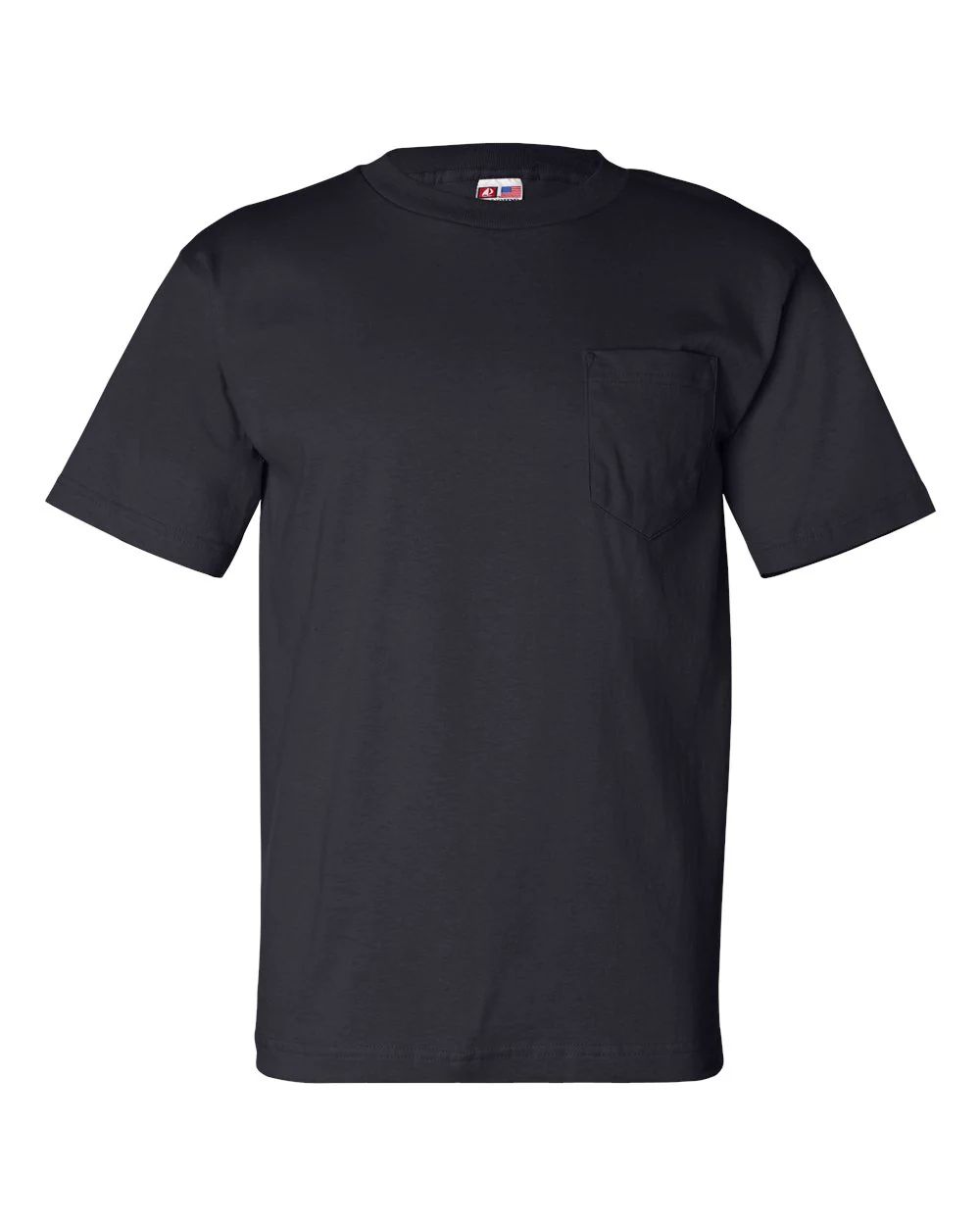 Bayside-7100-USA-Made Pocket T-Shirt - Image 23